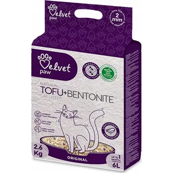 Stelivo pro domácí mazlíčky Velvet tofu 6 l