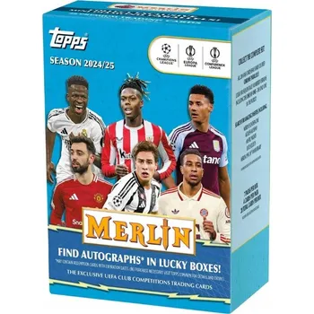 Sběratelská karetní hra FOTBALOVÉ KARTY Topps Chrome Merlin UEFA Club Competitions 2024/25