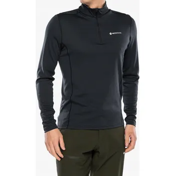 Pánská mikina Mikina Montane Dart Zip Neck - černá XL