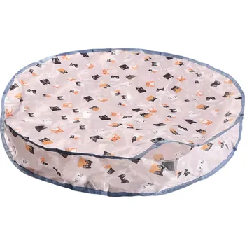 Hračka pro kočku Pytel pro kočky na hraní 70 x 10 cm Kruhová hračka pro schovávanou s pouzdrem na míček Interaktivní zábava