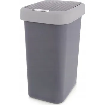 Odpadkový koš Odpadkový koš plastový do kuchyně, koupelny, kanceláře 25L šedý