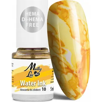 Molly Lac Art Water Ink 10 5ml akvarel pro zdobení nehtů