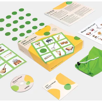 Desková hra Hudební Bingo - společenská hra