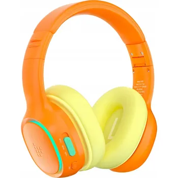 Sluchátka Skládací sluchátka přes uši pro děti s ANC 70H Tronsmart KH03 oranžová