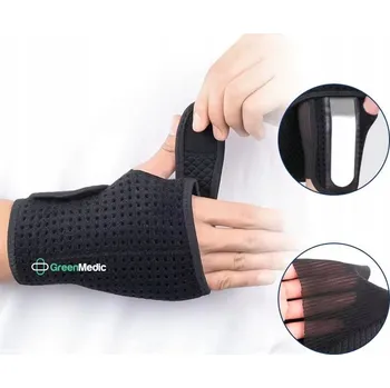 Ortéza zápěstí Stabilizátor s dlahou zpevňující ruku GREEN MEDIC