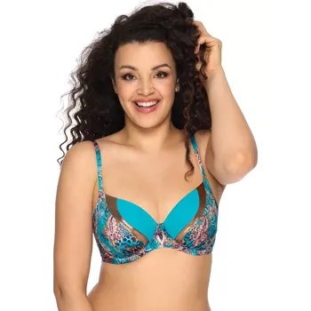 Dámské spodní prádlo PODPRSENKA SK 142 TYRKYSOVÁ MAXI tyrkysová 105D