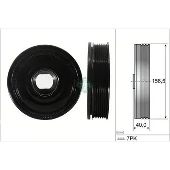 Rozvod motoru Řemenice na klikovou hřídel INA 544 0187 10