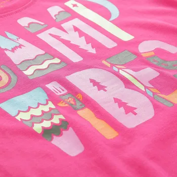 Dětské triko Alpine Pro MATTERO 3 - tmavě růžová / 104/110