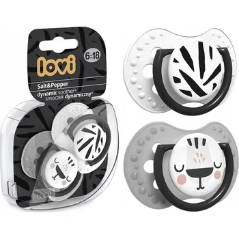 Lovi silikonová dynamická dudlík 6-18 m 2 ks