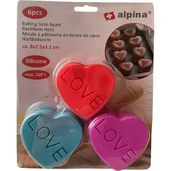 Forma na pečení Forma na muffiny Alpina 8 cm