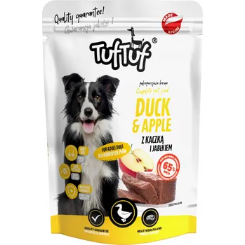 Krmivo pro psa Vlhké krmivo pro psy Tuf Tuf Sáček z mletého masa s kachnou 300 g