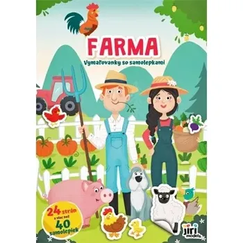 omalovánky Farma – omalovánky se samolepkami