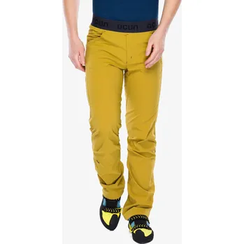 Pánské kalhoty Lezecké kalhoty Ocun Mania Pants - yellow dried tobacco M