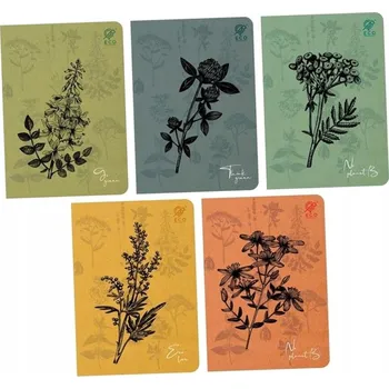 Sešit A5 s mřížkou ELANDERS, 64 listů