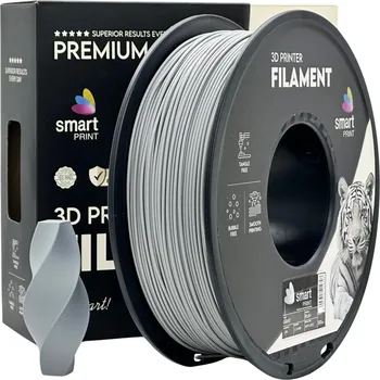 Filament Smart Print Filament PLA+ šedá 1.75mm 1kg