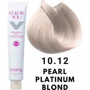 Barva na vlasy Perlová Blond Barva na vlasy 10.12 Young 100 ml