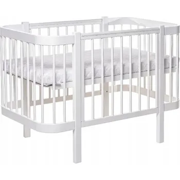 Dětská postýlka Dětská Buková Postýlka AURELIA 126.5×68 cm Ložná Plocha 120×60 cm