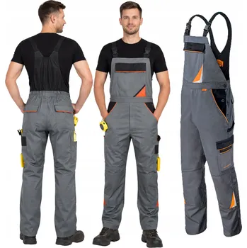 Pracovní obuv Pracovní zahradnické kalhoty Specto šedé, polyester 64, s kapsami a stahovací gumou