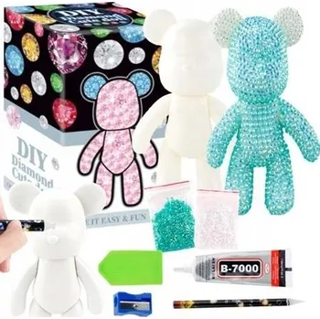 kreativní sada UMĚLECKÁ SADA VYLEPOVÁNÍ A MALOVÁNÍ DIAMANTOVOU MOZAIKOU