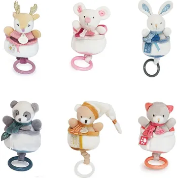 Hračka pro nejmenší Doudou et Compagnie Paris Doudou Plyšová hudební hračka 20 cm