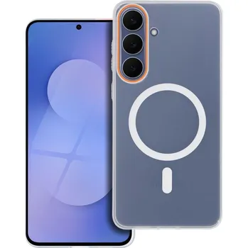 Náhradní kryt pro mobilní telefon Kryt pouzdra Go Orange s MagSafe Samsung Galaxy A57 Translucent