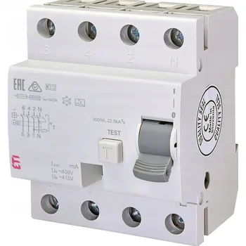 Proudový chránič Proudový chránič ETI Polam 230 V IP20 40 A