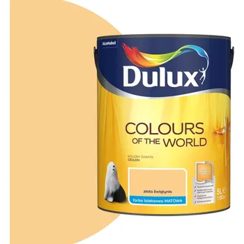 barva na zeď Dulux 5l matná latexová Barva Gold Temple