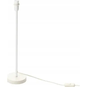 Lampička IKEA STRALA bílý podstavec stolní lampy