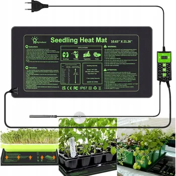 Topná rohož TOPNÝ ROHOŽ S TERMOSTATEM DO TERÁRIA PRO ROSTLINY A SAZENICE 27W