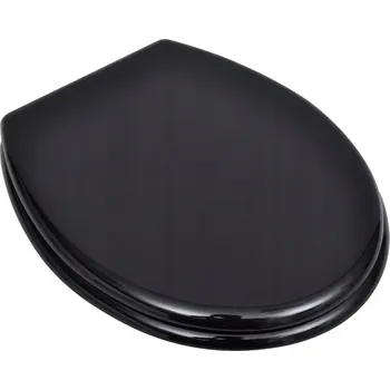 WC sedátko WC sedátko Filbee Bathroom černé, stříbrné MDF