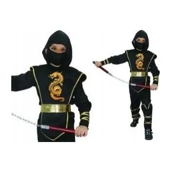 Karnevalový kostým Kostým Ninja bojovníka velikost S 110-120 cm