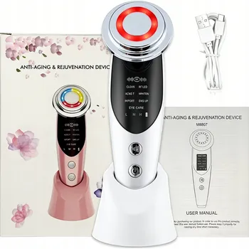 Masážní přístroj BEZJEHLOVÁ MEZOTERAPIE MASÁŽNÍ PŘÍSTROJ EMS NA OBLIČEJ LIFTING DÁREK MASÁŽ HEELLY