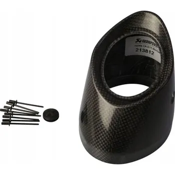 Výfuk pro motocykl Koncovka výfuku End Cap Carbon Vespa GTS 125/250/300 & GTV 250/300