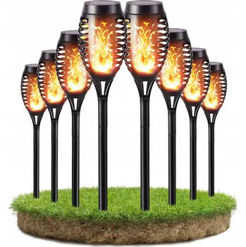 Venkovní osvětlení Solární LED zahradní lampy Pochodeň Plamen Lucerna Světla do zahrady