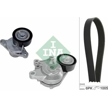 Sada žebrovaných klínových řemenů Schaeffler INA 529 0581 10