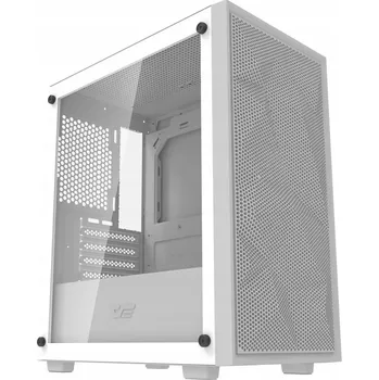 PC skříň Počítačová Skříň darkFlash M305 Mesh mini tower m-ATX bílá gaming