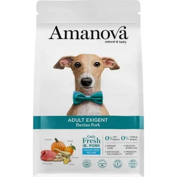 Krmivo pro psa Amanova Dog Adult Exigent Iberian Pork - vepřové maso 10 kg