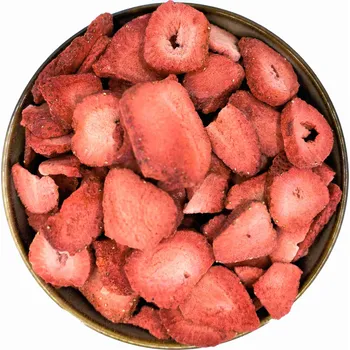 Sušené ovoce Zdravoslav Jahody lyofilizované plátky 500 g