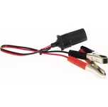 Adaptér autobaterie - zásuvka autozapalovače 12V s krokosvorkami, TA566