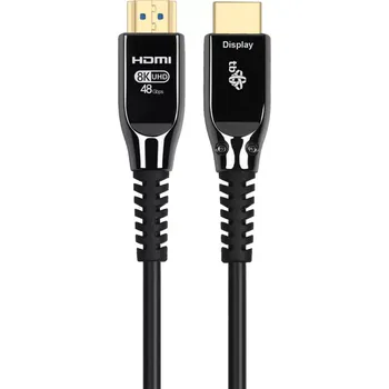 Video kabel Optický HDMI 2.1 kabel 15 m 8K se zlacenými konektory