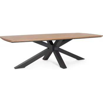 Zahradní stůl BIZZOTTO Zahradní jídelní stůl ZELMAR antracit 260x118 cm 0664110
