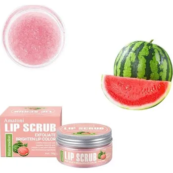 Péče o rty Peeling na rty 30 g Exfoliační scrub Rozjasňující péče pro hladké rty Jemné odstranění odumřelých buněk Watermelon