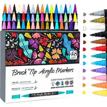 FIXY Fixy Popisovače VODĚODOLNÉ S BARVOU SADA 48 KUSŮ