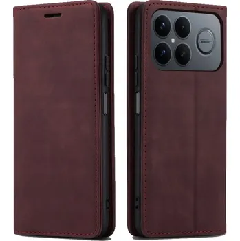 Pouzdro na mobilní telefon Flipové pouzdro Radian pro POCO F8 Ultra, červené