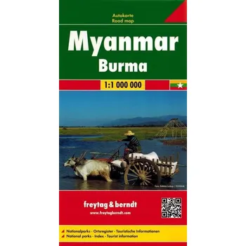 Birma mapa 1:1 000 000 Kolektiv autorů (Barma mapa 1:1 000 000, kolektiv autorů)