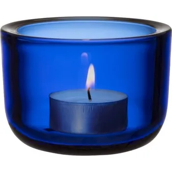 Svícen Iittala Svícen Valkea, ultramarínový
