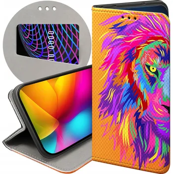 Pouzdro na mobilní telefon Flipové pouzdro Hello Case pro Xiaomi POCO X3 NFC oranžové