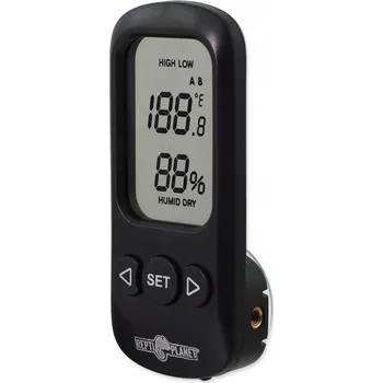 Teploměr Repti Planet vlhkoměr s alarmem vnitřní