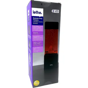 Lampička Noční lampa Lethe černá Wulkan