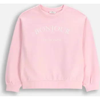Dámská mikina Dětská Mikina Růžová Mikina Dívčí Tepláková 152 Coccodrillo WC6